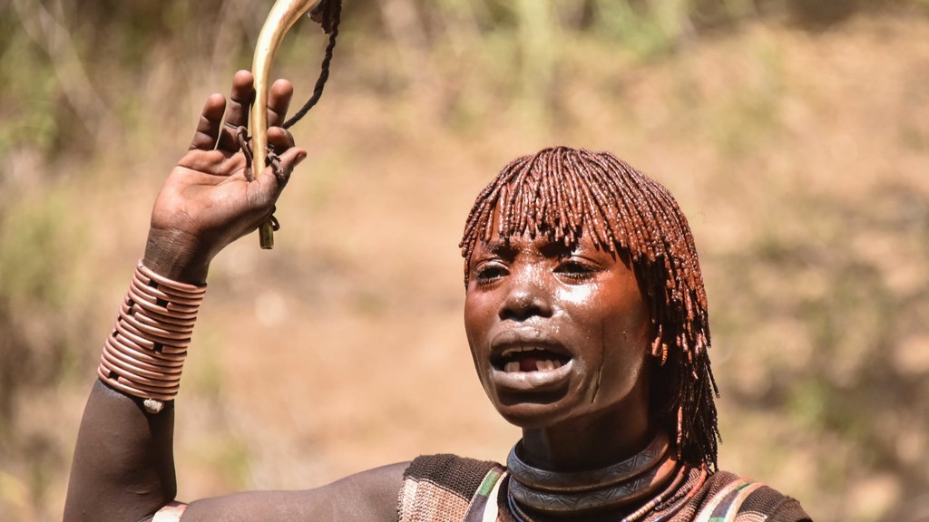 Plemiona afrykańskie Masajowie